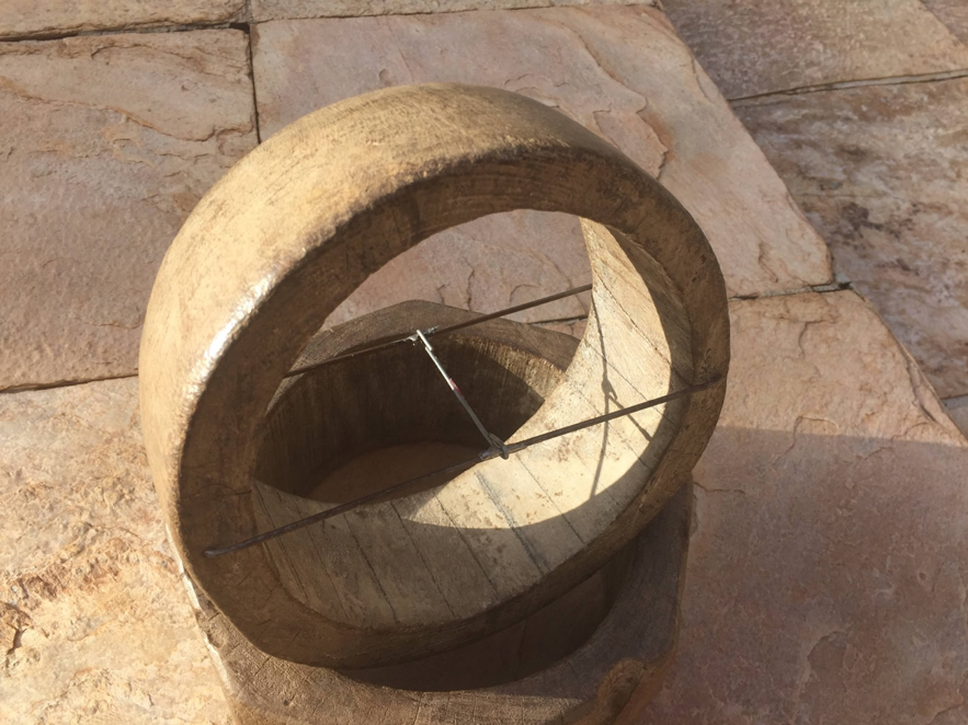 imagem do relógio de sol construído
